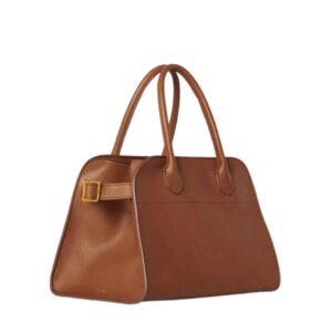 THE ROW SOFT MARGAUX 10 BAG IN LEATHER