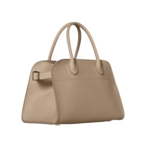 THE ROW SOFT MARGAUX 10 BAG IN LEATHER