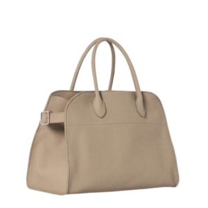 THE ROW SOFT MARGAUX 12 BAG IN LEATHER