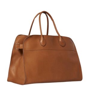 THE ROW SOFT MARGAUX 15 BAG IN LEATHER