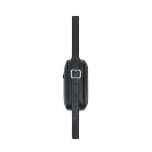 COURREGES SLIM LEATHER CAMERA BAG