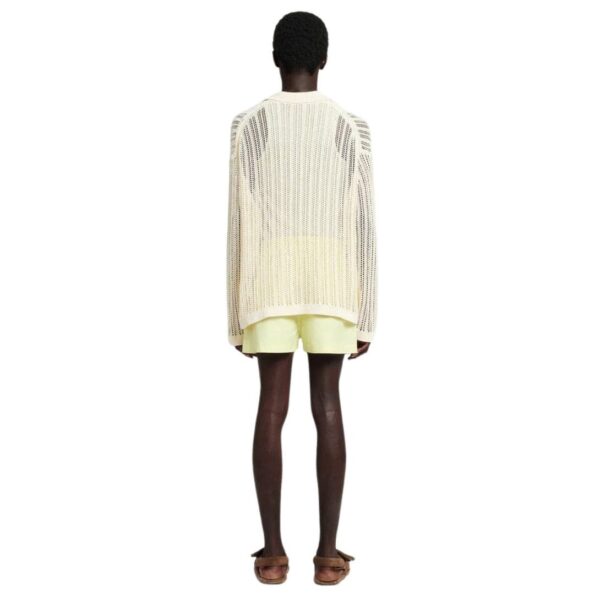 NANUSHKA JISKE CROCHET SHIRT WHITE - Image 7