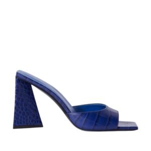 THE ATTICO ”MINI DEVON” ELECTRIC BLUE MULE