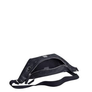 MCM FURSTEN BELT BAG IN VISETOS BLACK