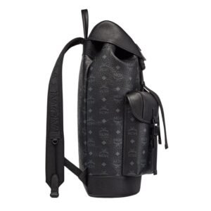 MCM BRANDENBURG BACKPACK IN VISETOS BLACK