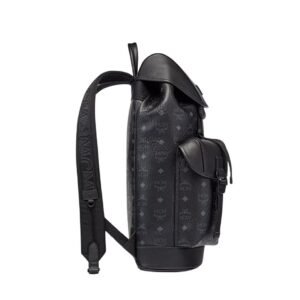 MCM BRANDENBURG BACKPACK IN VISETOS BLACK