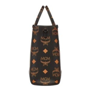 MCM MÜNCHEN TOTE IN MAXI VISETOS BLACK