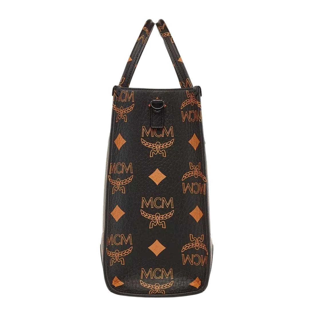 MCM MÜNCHEN TOTE IN MAXI VISETOS BLACK - Image 2