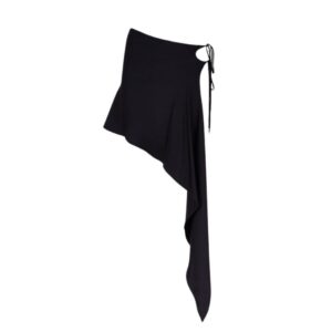 THE ATTICO BLACK SKIRT