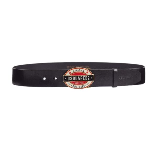 DSQUARED2 D2 CANADIAN BROTHERS PLAQUE BELT - Image 2