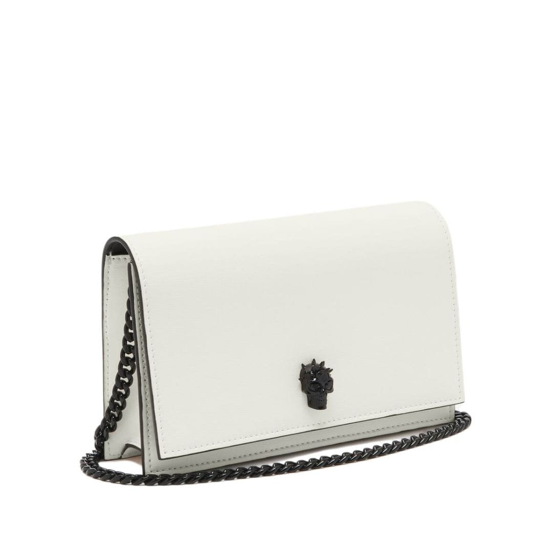 ALEXANDER MCQUEEN WOMANS SMALL SKULL IN SOFT LVORY - Image 2