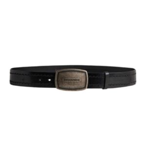 DSQUARED2 VINTAGE PLAQUE BELT