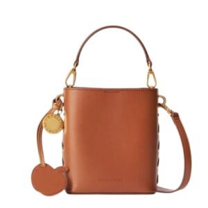 STELLA MCCARTNEY VEUVE CLICQUOT WOVEN BUCKET BAG