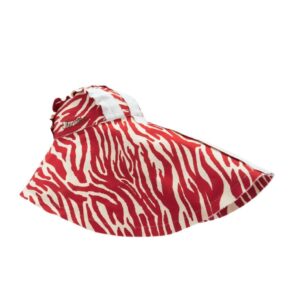 THE ATTICO RED AND MILK CAMPER CAP