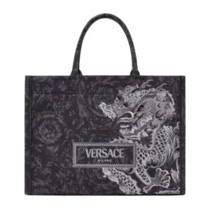 VERSACE ATHENA YEAR OF THE DRAGON TOTE BAG