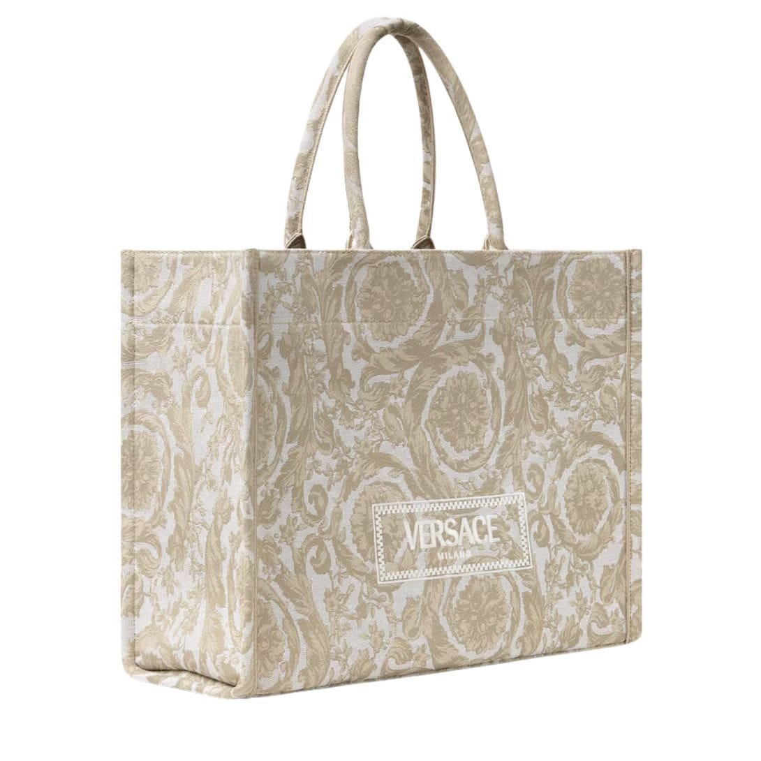 VERSACE BAROCCO ATHENA LARGE TOTE BAG - Image 2
