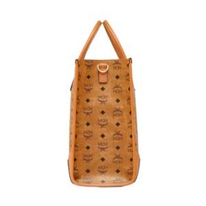 MCM X- LARGE MÜNCHEN TOTE IN VISETOS COGNAC