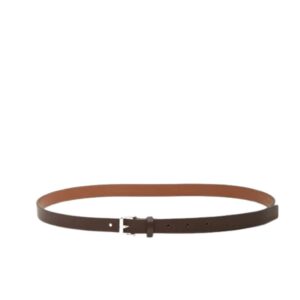 LA GARCONNE SOFIE D’HOORE VANCOUVER BELT — CHOCOLATE