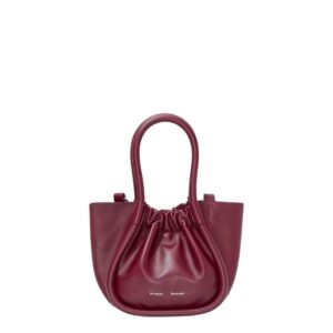 PROENZA EXTRA SMALL RUCHED TOTE GARNET