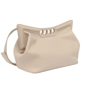 ALEXANDER MCQUEEN WOMENS THE PEAK BAG IN CAMEL