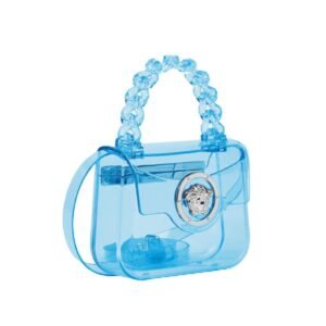 VERSACE LA MEDUSA TRANSPARENT MINI BAG