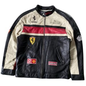 FERRARI LEATHER JACKET