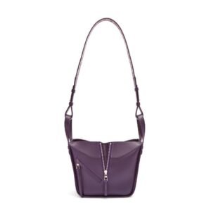 LOEWE HAMMOCK COMPACT BAG IN SATIN CALFSKIN