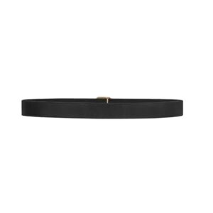 GIVENCHY BELT IN LEATHER WITH G-CHAIN BUCKLE BLACK