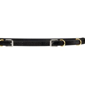 GIVENCHY VOYOU BELT IN LEATHER BLACK