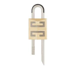 GIVENCHY SMALL 4G PADLOCK IN TWO TONE METAL GOLDEN/SILVERY