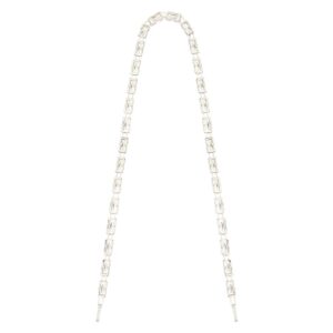 GIVENCHY G CUBE CHAIN STRAP IN METAL PALLADIUM