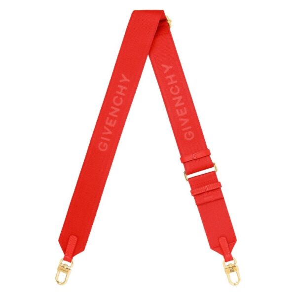 GIVENCHY STRAP IN WEBBING RED - Image 3