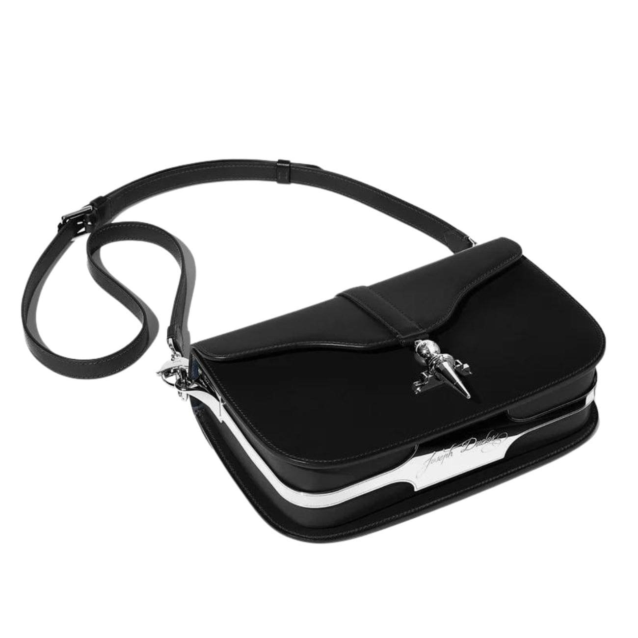 JOSEPH DUCLOS DIANE LEATHER MESSENGER BAG - Image 3