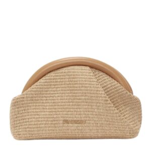 JWA BUMPER CLUTCH – RAFFIA MINI BAG