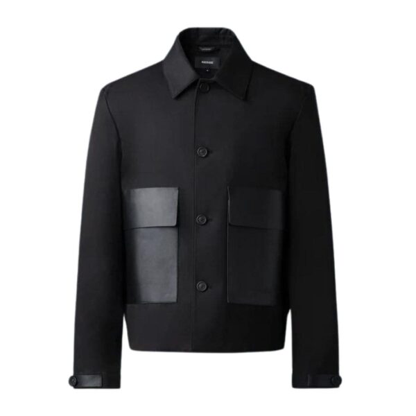 MACKAGE JACKSON WATER-RESISTANT TWILL JACKET