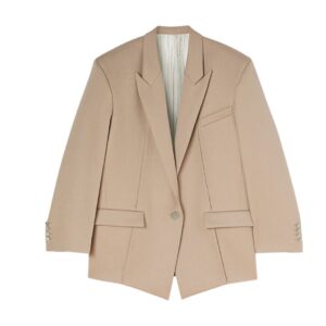 THE ATTICO GLEN BEIGE BLAZER