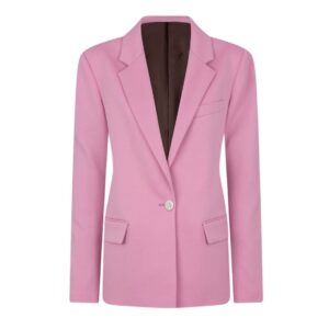 THE ATTICO BIANCA ORCHID HAZE BLAZER