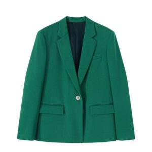 THE ATTICO BIANCA EMERALD BLAZER