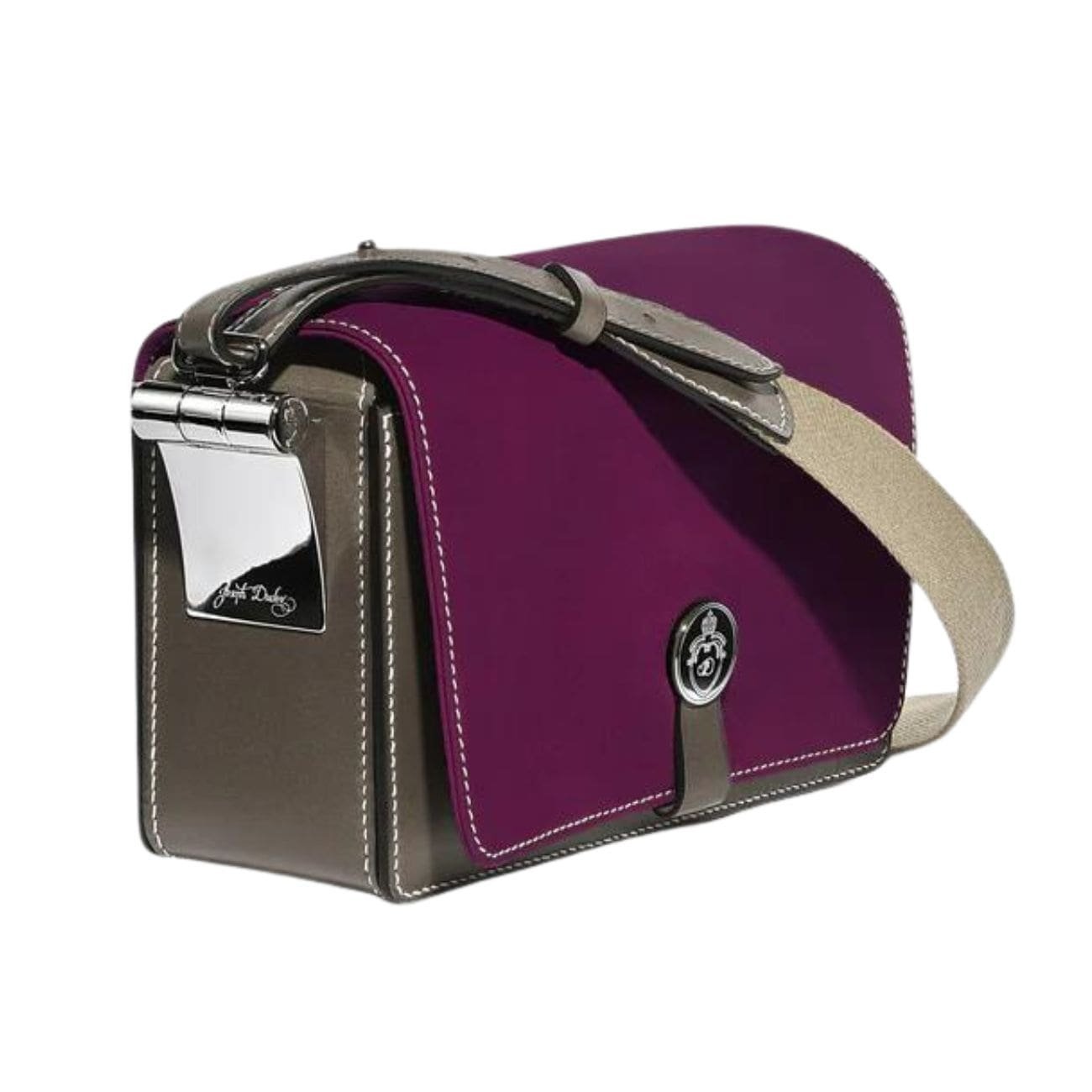 JOSEPH DUCLOS SAINT CLAIR LEATHER MESSENGER BAG - Image 2