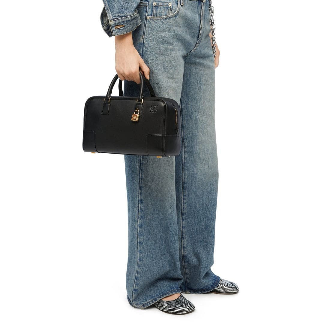 LOEWE AMAZONA 28 BAG IN CALFSKIN NAPPA - Image 6