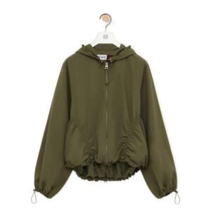 LOEWE HOODED JACKET IN TECHNICAL SHELL