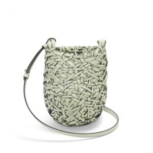 LOEWE SMALL NEST BASKET BAG IN CALFSKIN