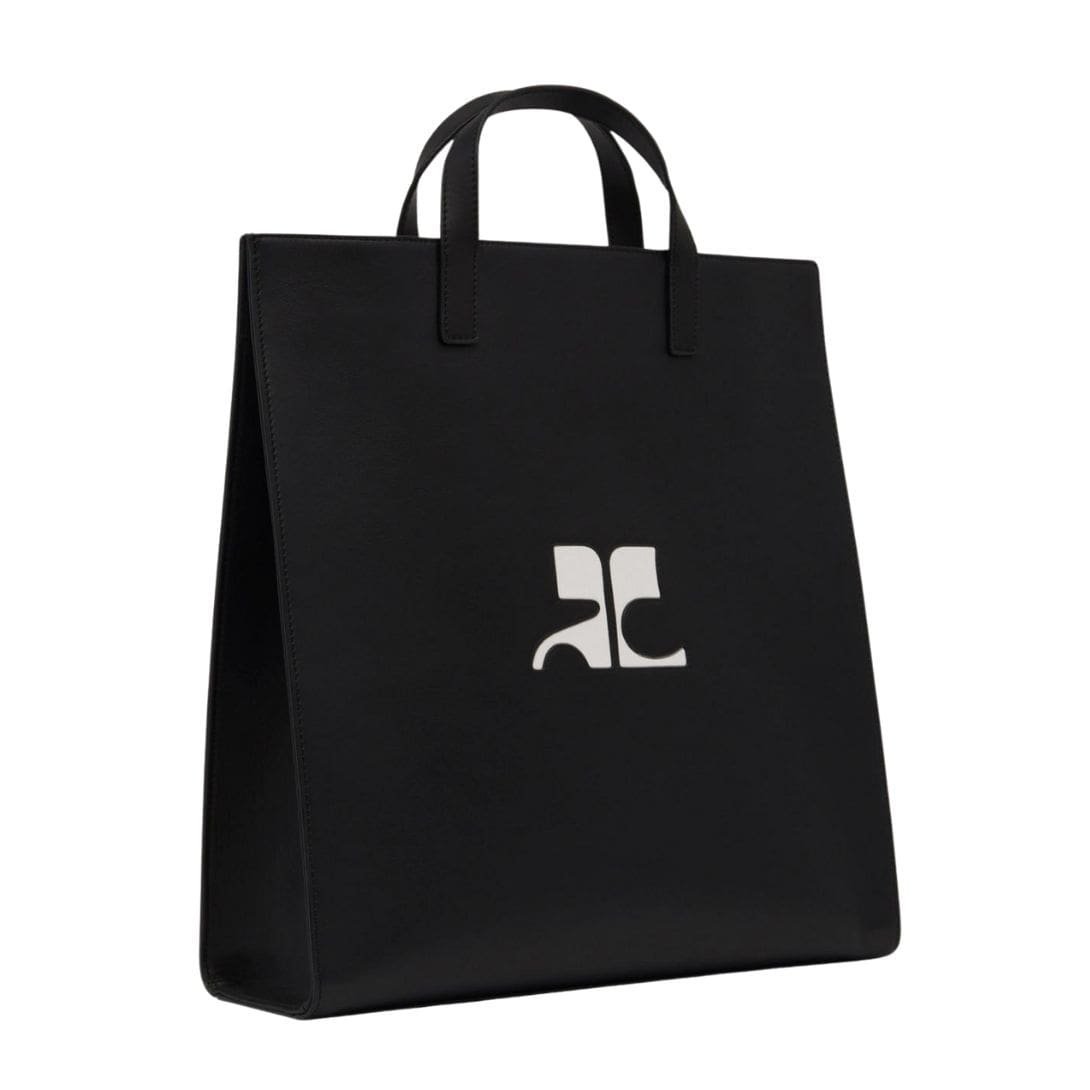 COURREGES HERITAGE LEATHER TOTE BAG - Image 2