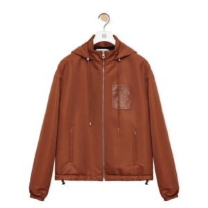 LOEWE HOODED PADDED JACKET IN NYLON