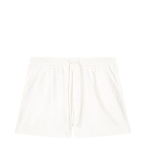 NANUSHKA AMIL OKOBOR ALT-LEATHER SHORTS WHITE