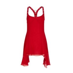THE ATTICO RED MINI DRESS