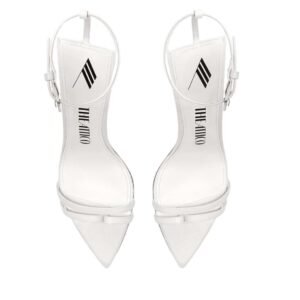 THE ATTICO ”ESTER” WHITE SANDAL