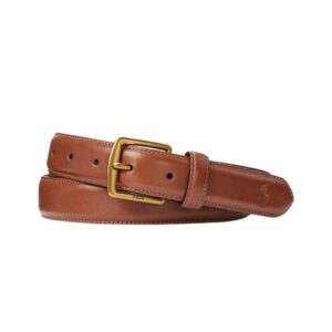 RALPH LAUREN Full GRAIN LEATHER DRESS BELT