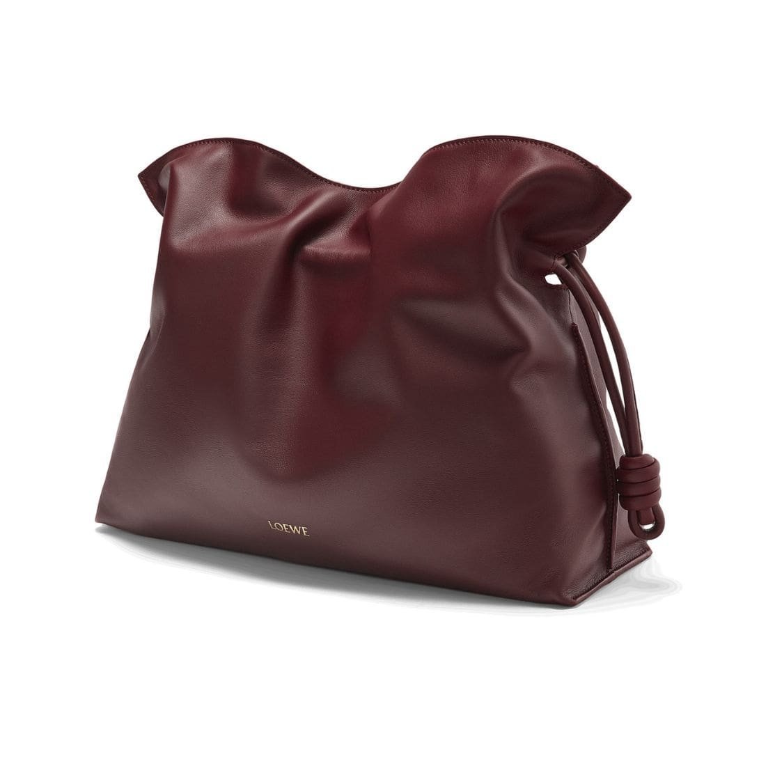 LOEWE LARGE FLAMENCO CLUTCH BAG IN CALFSKIN NAPPA - Image 2