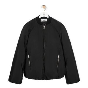 LOEWE PADDED BOMBER JACKET IN TECHNICAL COTTON